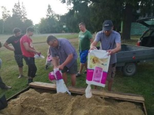 Sertifikuoto smėlio supylimas